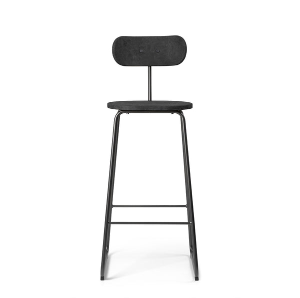 Earth Stool Backrest | Coffee Waste Black | 69 cm | by Eva Harlou