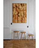 Mater x MyCoWorks | High Stool | Natural Soaped Oak | 69 cm | by Space Copenhagen