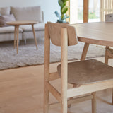 Conscious Chair 3162 | Soaped Oak and Coffee Waste Light | by Børge Mogensen & Esben Klint
