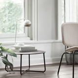 Lily Lounge Table | Ø 60 cm | Coffee Waste Dark