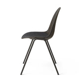 Eternity Sidechair | Uphol. Seat | Coffee Waste Black | by Space Copenhagen