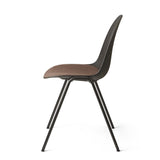 Eternity Sidechair | Uphol. Seat | Coffee Waste Black | by Space Copenhagen