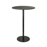 Mater Counter Table | Coffee Waste Black | H 95,8 cm | Ø 70 cm