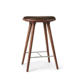 High Stool | Brown stained beech | 69 cm | by Space Copenhagen