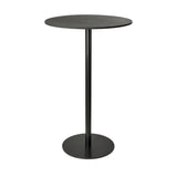 Mater Bar Table | Coffee Waste Black | H 106,4 cm | Ø 70 cm