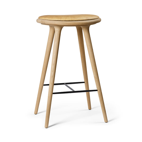 Mater x MyCoWorks | High Stool | Natural Soaped Oak | 74 cm | by Space Copenhagen