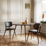 Accent Dining Table | Sirka Grey Stain Lacquered Oak | Ø 110 | by Space Copenhagen