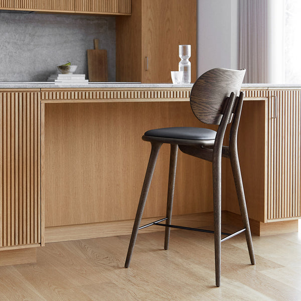 High Stool Backrest | Sirka Grey Oak | 69 cm | by Space Copenhagen