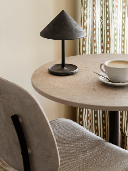 Terra Portable Lamp | Coffee Waste Black | by OEO Studio | Mater