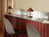 Terra Portable Lamp | Coffee Rust Red | by OEO Studio