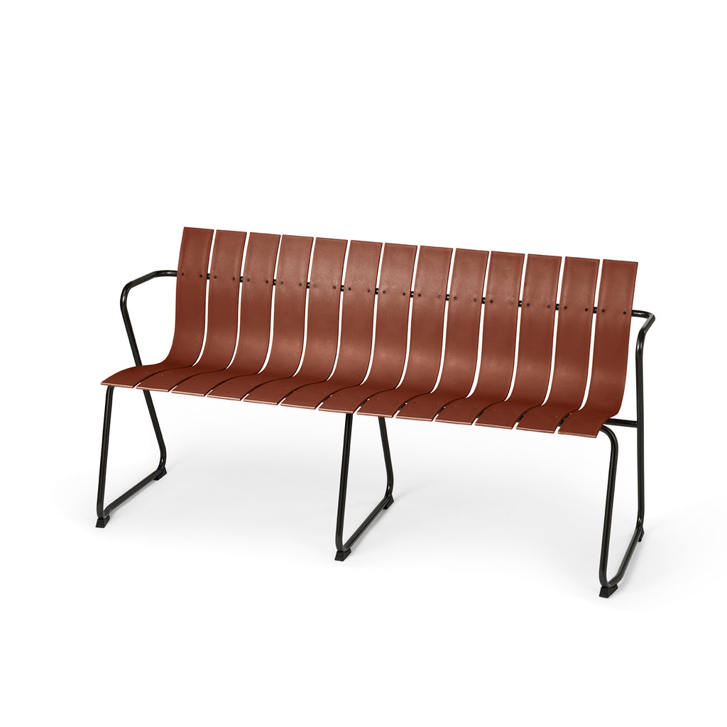 Ocean Bench | Burnt Red | by Jørgen & Nanna Ditzel