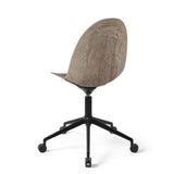 Eternity Swivel | Black Base w/ castors | Coffee Waste Light | by Space Copenhagen
