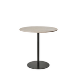 Mater Café Table | Wood Waste Grey | H 71,4 cm | Ø 70 cm