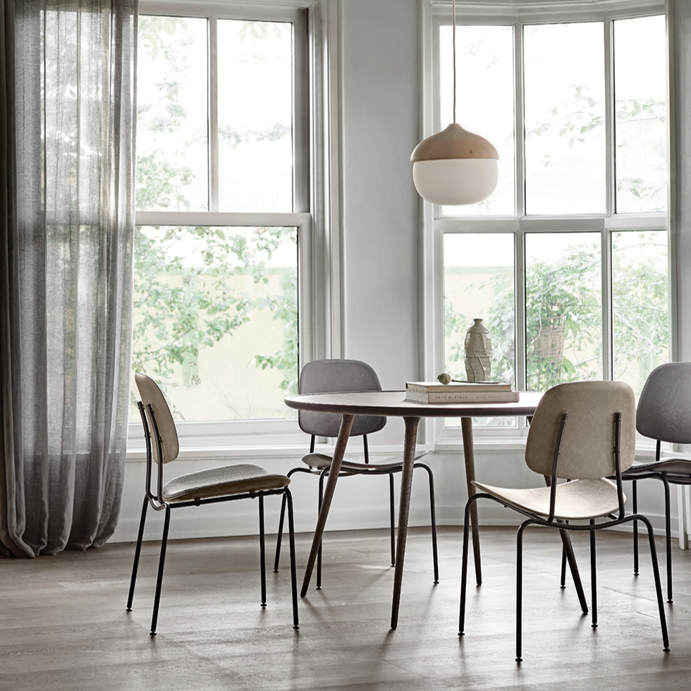 Compound Dining Chair | Wood Waste Grey