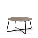 Lily Lounge Table | Ø 60 cm | Coffee Waste Dark