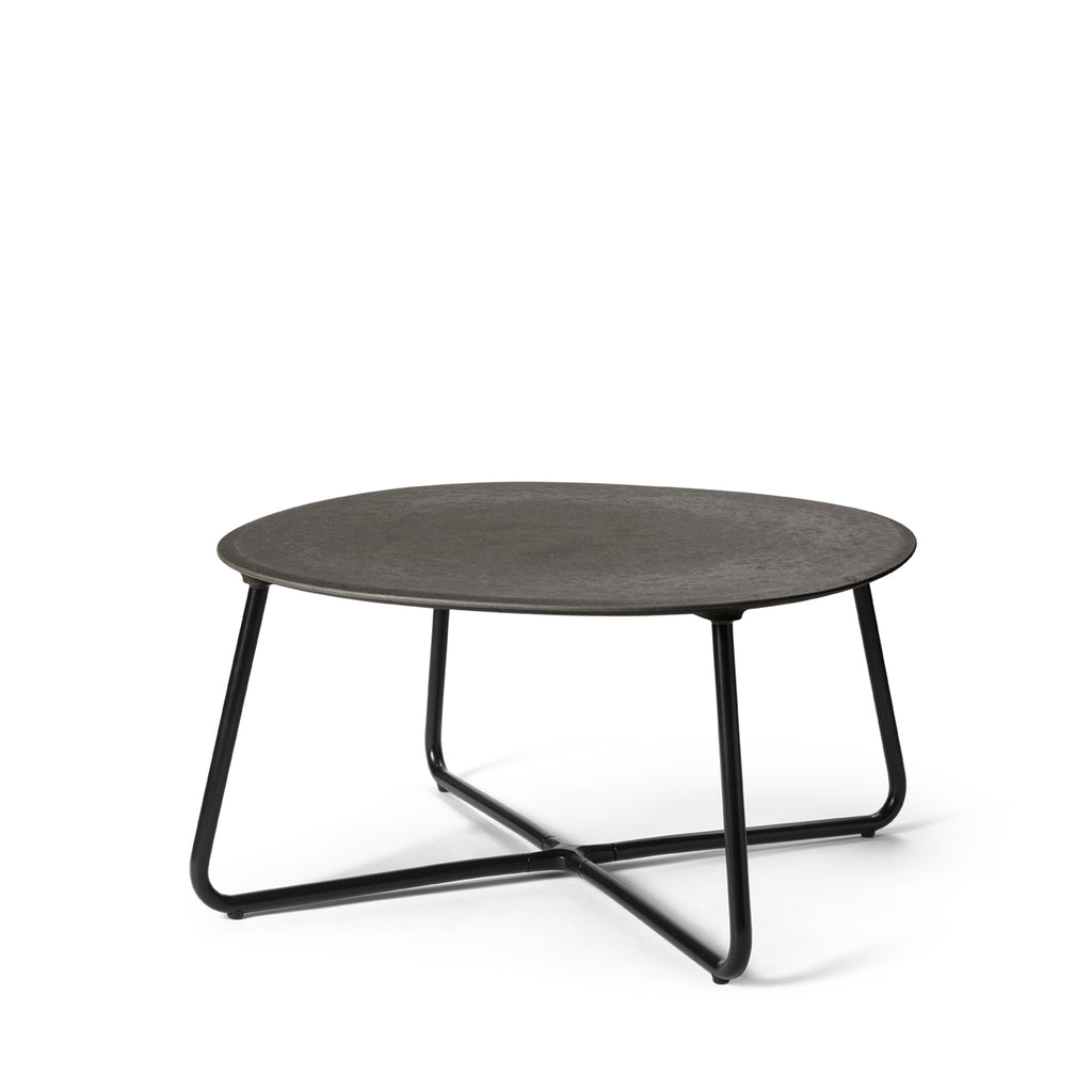 Lily Lounge Table | Ø 60 cm | Coffee Waste Black