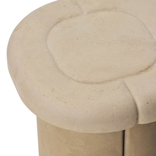Alder Stool in Sand, detail