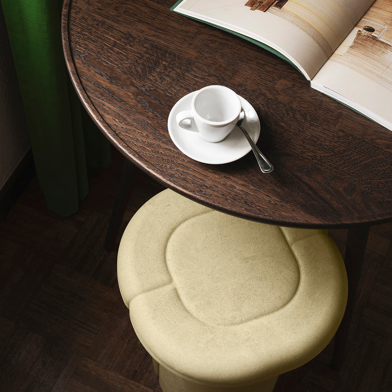 Alder Stool in Light Green, detail, image 4