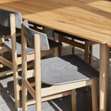 Conscious Chair 3162 | Oiled Oak and Coffee Waste Dark | by Børge Mogensen & Esben Klint