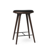 High Stool | Dark stained beech | 69 cm | by Space Copenhagen