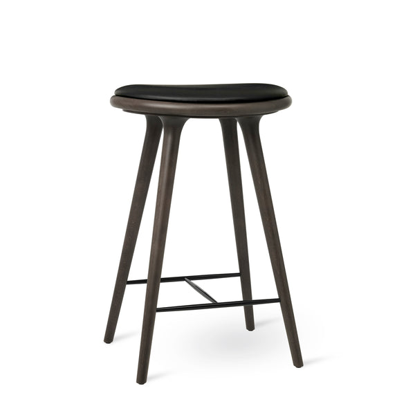 High Stool | Sirka Grey stained beech | 69 cm | by Space Copenhagen