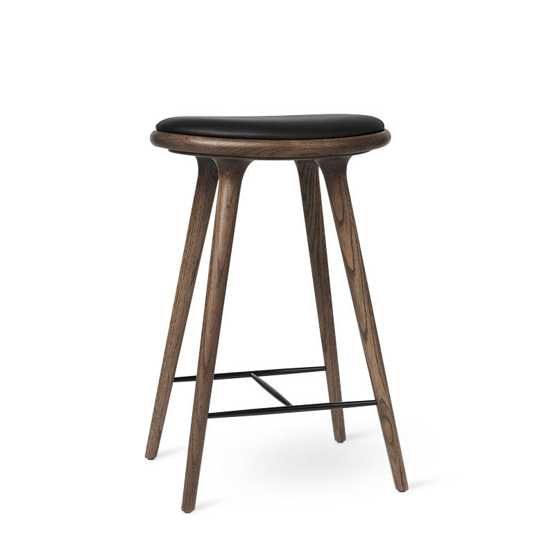 High Stool | Dark stained oak | 69 cm | by Space Copenhagen