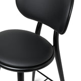 High Stool Backrest | Black beech | 74 cm | by Space Copenhagen