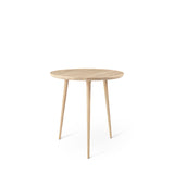 Accent Café Table | Matt Lacquered Oak | Ø 70 | by Space Copenhagen