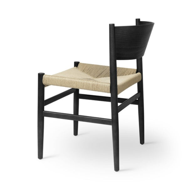 Beech wood and best sale paper cord dining chair