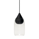 Liuku Pendant Black Drop | Smoke | by Maija Puoskari