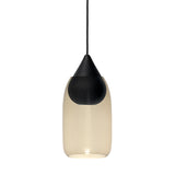 Liuku Pendant Black Drop | Transparent | by Maija Puoskari