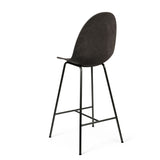 Eternity Bar Stool | Coffee Waste Black | 74 cm | by Space Copenhagen