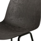 Eternity Bar Stool | Coffee Waste Black | 74 cm | by Space Copenhagen