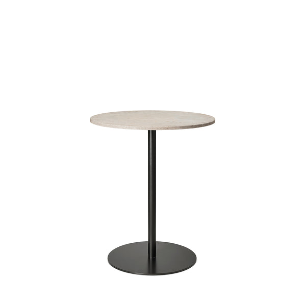 Mater Café Table | Wood Waste Grey | H 71,6 cm | Ø 60cm