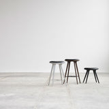 High Stool | Polished Recycled Aluminum | 69 cm | by Space Copenhagen