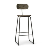 Earth Stool Backrest | Coffee Waste Dark | by Eva Harlou