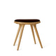 Low Stool | Oiled Oak w. Kvadrat Baru 0390 | 47 cm | by Space Copenhagen