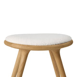 High Stool | Oiled Oak w. Baru 0200 | 69 cm | by Space Copenhagen