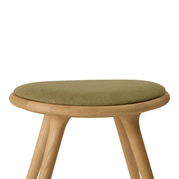 Low Stool | Oiled Oak w. Kvadrat Clay 0017 | 47 cm | by Space Copenhagen