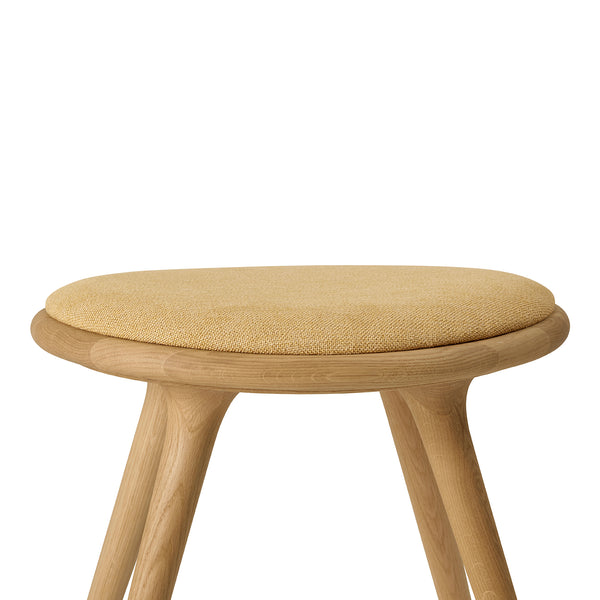 Low Stool | Oiled Oak w. Kvadrat Clay 0007 | 47 cm | by Space Copenhagen
