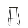 Earth Stool | Coffee Waste Dark | 74 cm | by Eva Harlou