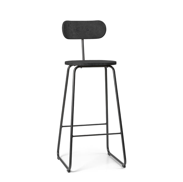 Earth Stool Backrest | Coffee Waste Black | 74 cm | by Eva Harlou