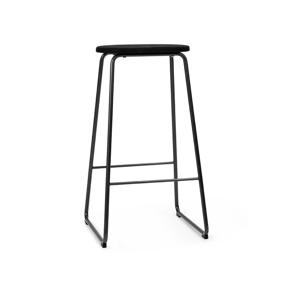 Earth Stool | Coffee Waste Black | 74 cm | by Eva Harlou