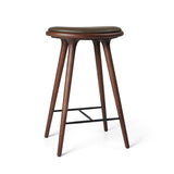 High Stool | Brown Beech | 69 cm | by Space Copenhagen