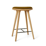 High Stool | Oiled Oak w. Baru 0450 | 69 cm | by Space Copenhagen