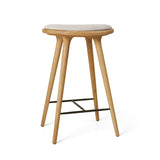 High Stool | Oiled Oak w. Clay 0012 | 69 cm | by Space Copenhagen