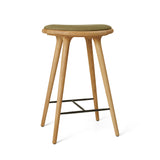 High Stool | Oiled Oak w. Clay 0017 | 69 cm | by Space Copenhagen
