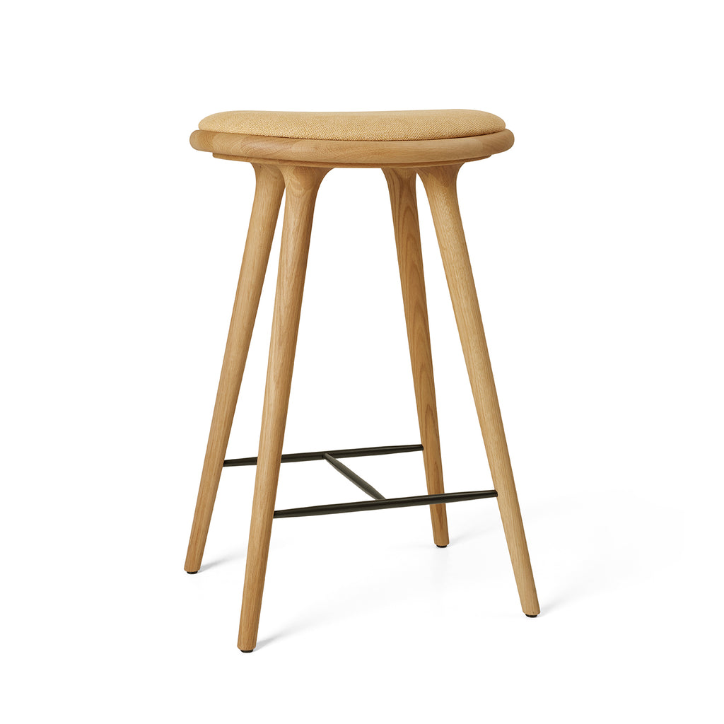 High Stool | Oiled Oak w. Clay 0007 | 69 cm | by Space Copenhagen