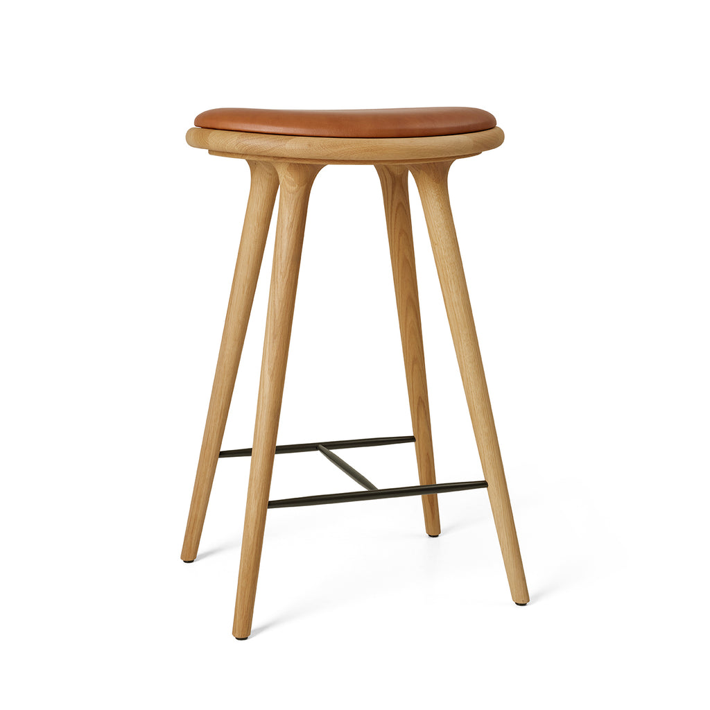 High Stool | Oiled Oak | 69 cm | by Space Copenhagen