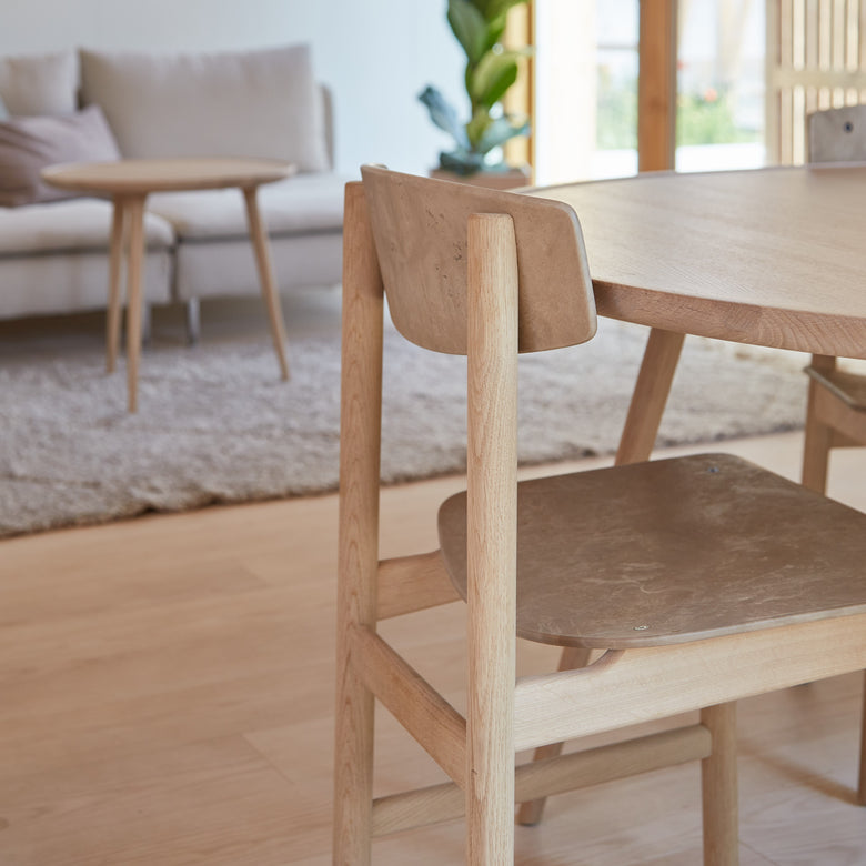 Conscious Chair 3162 in Soaped Oak and Coffee Waste Light, image 13